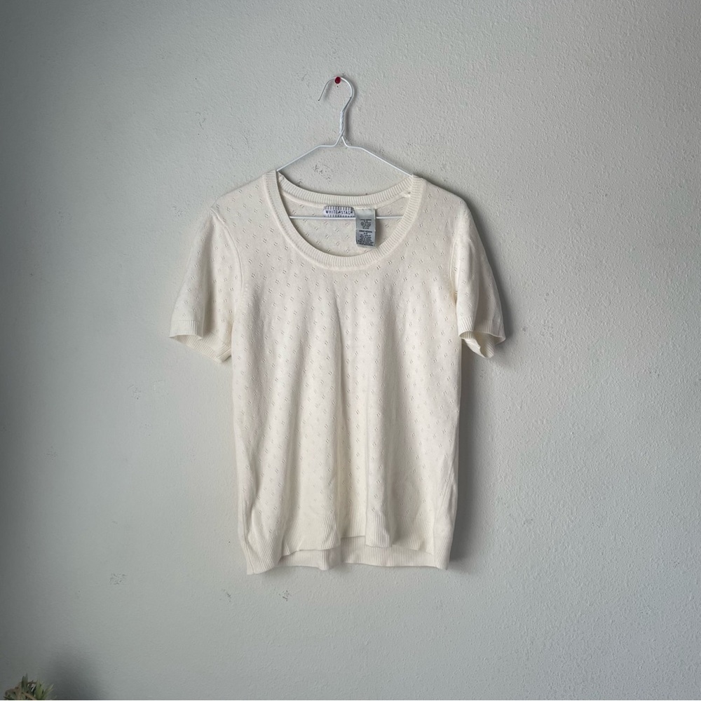 Short Sleeve Sweater Top